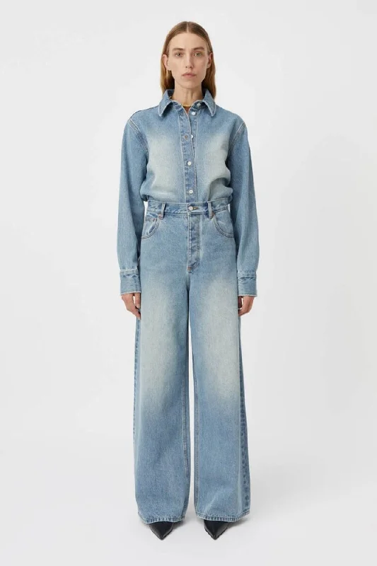 Camilla and Marc Bay Denim Shirt - Light Vintage Blue