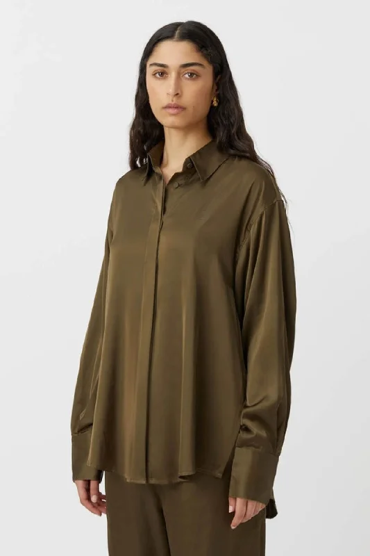 Camilla and Marc Shoal Shirt - Olive