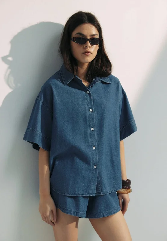 Commoners Boyfriend Shirt - Chambray