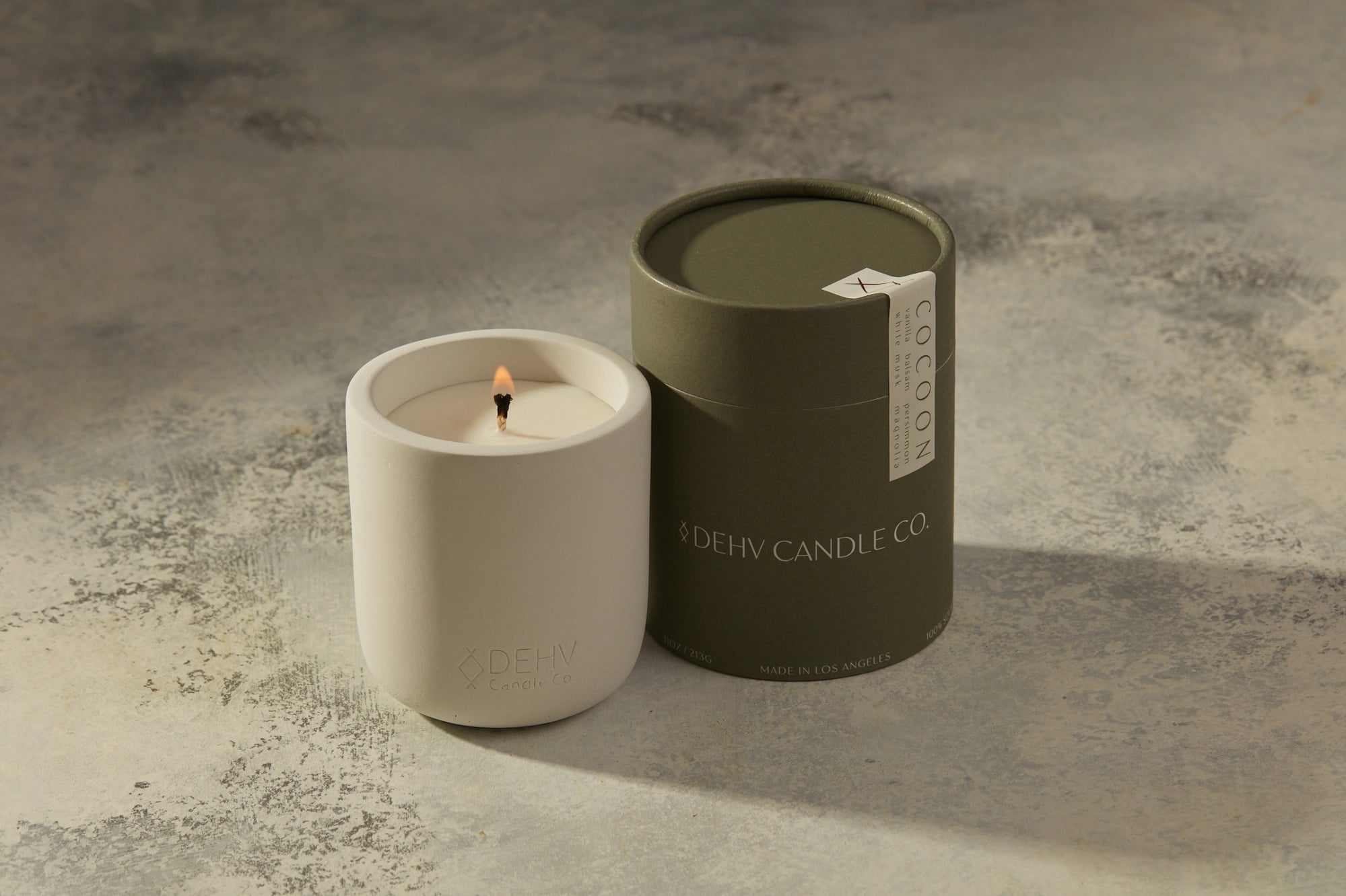 Concrete Candle