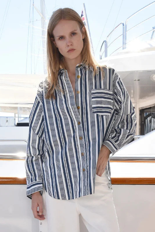 Cooper by Trelise Cooper Just Casually Shirt - Navy Stripe