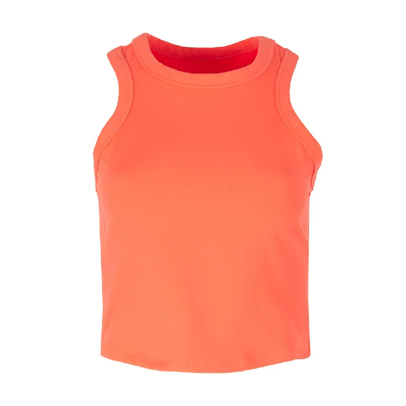 One Fitted Cropped Tank - Womens