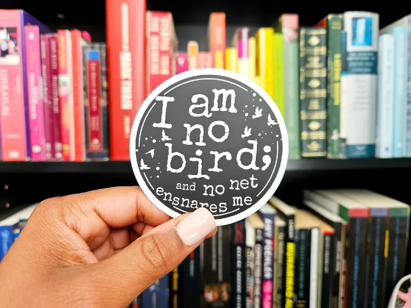 I Am No Bird Jane Eyre Sticker