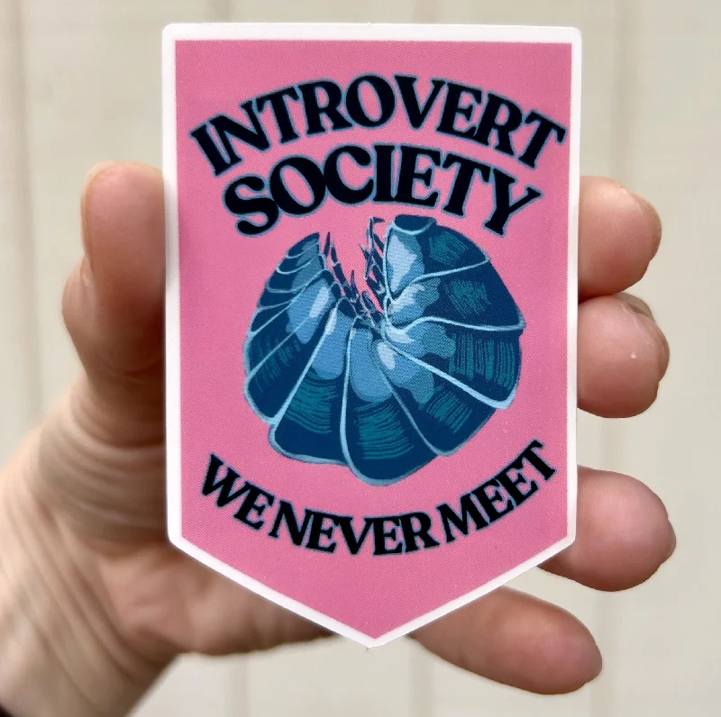 Introvert Society Sticker