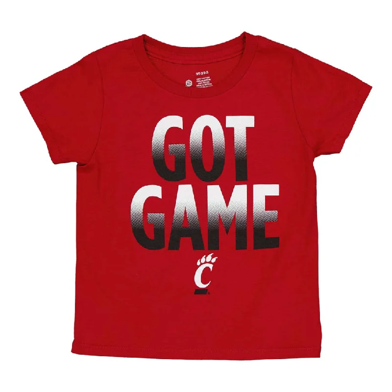 Kids' (Toddler) University of Cincinnati Got Game Short Sleeve T-Shirt (KCINCIGGTEE)