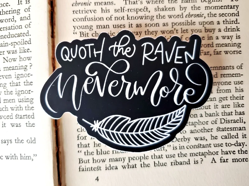 Nevermore Sticker