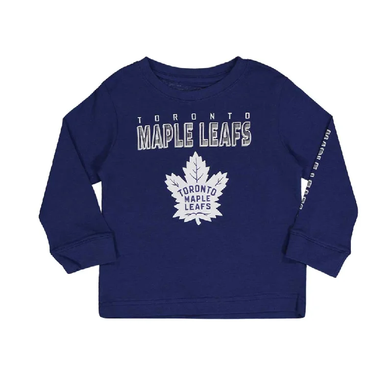 NHL - Kids' (Toddler) Toronto Maple Leafs Long Sleeve T-Shirt (HK5I2HC9P MAP)