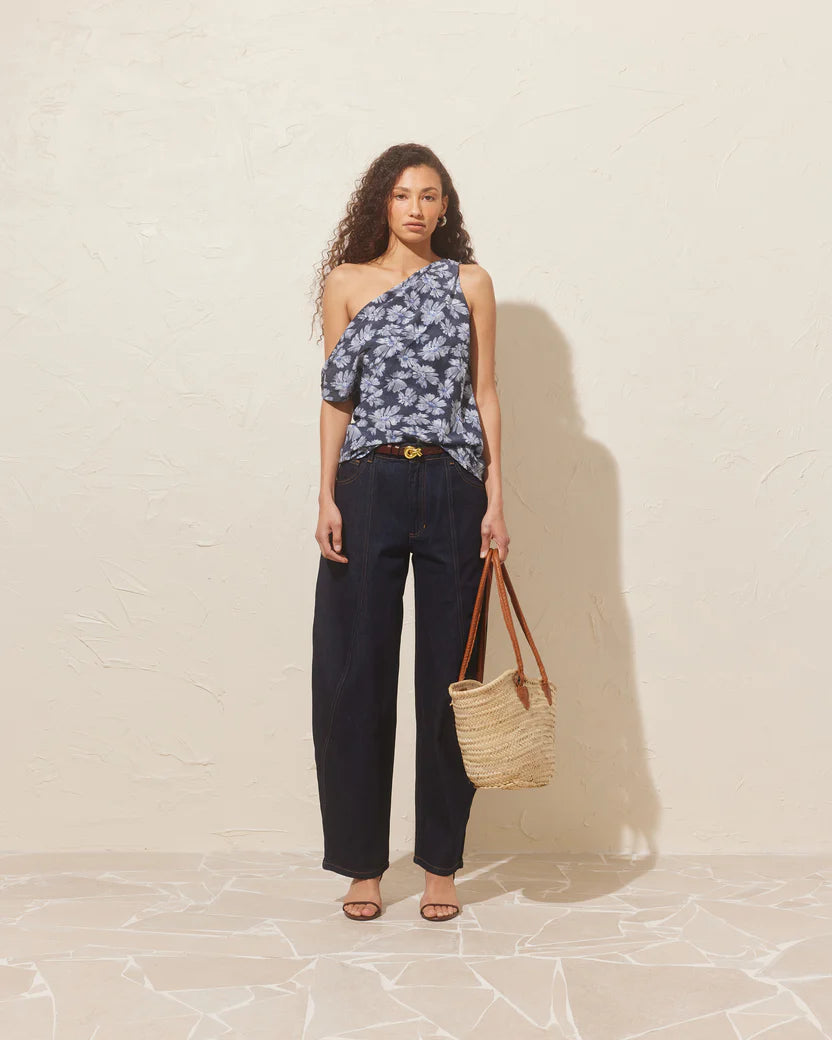 Ruby Thea Top - Denim Daisy