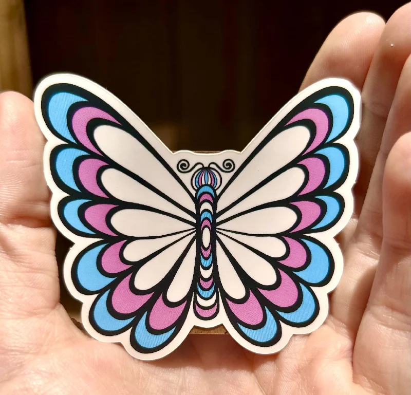 Trans Pride Butterfly