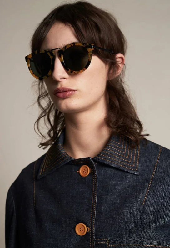 Karen Walker Harvest 22 Sunglasses - Crazy Tort