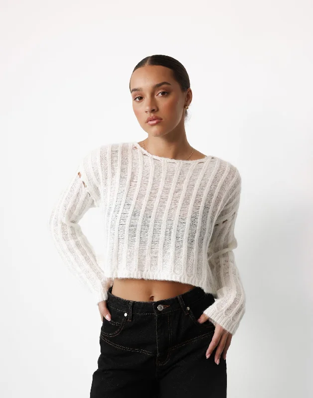 Florida Knit Jumper (Cream)